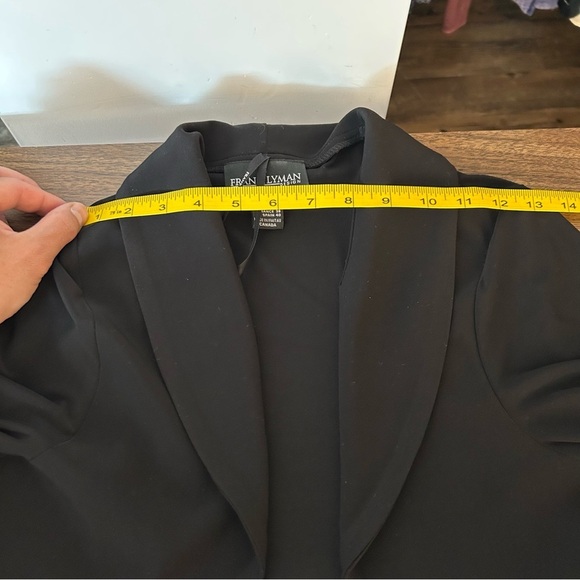 ❤️ FRANK LYMAN Black Bolero Jacket 8 - Picture 5 of 9